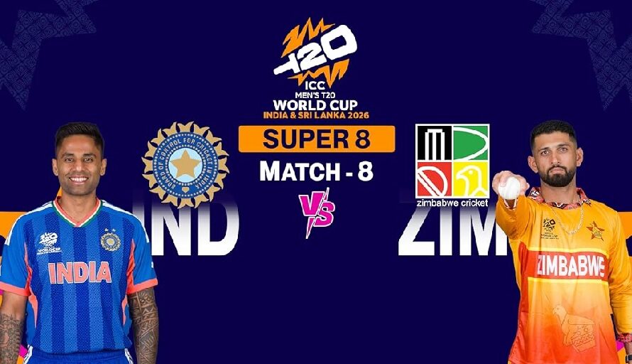 India vs Zimbabwe (Feb 26, 2026) Super 8 Match Pitch Report, Rain Forecast, Probable Playing XIs, and Winner Prediction