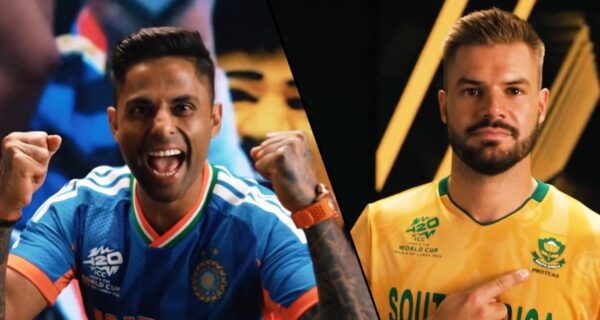 India vs South Africa (Feb 22, 2026) Super 8 Match Suryakumar Yadav and Aiden Markram face to face