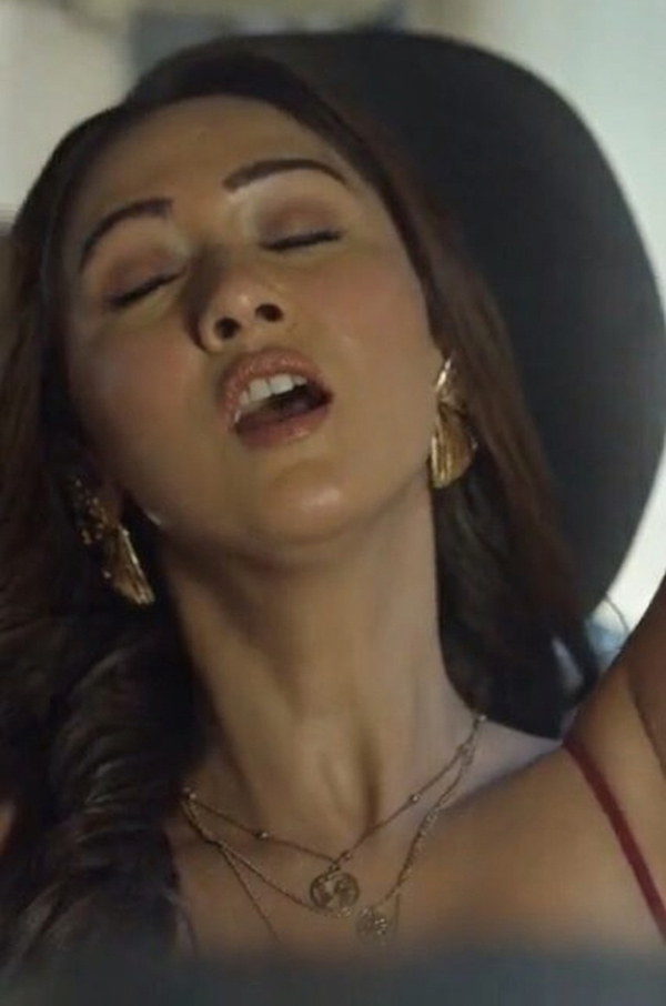 Ishika feeling naughty in car Spark My Fire (2025) web series 