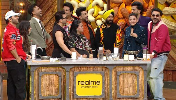 Laughter Chefs Season 3 Episode 23 Chef Harpal trying Honey Ginger Parfait made by Arjun and Tejasswi