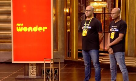 Shark Tank India Season 5 Episode 27 My Wonder founders showing Ai companion