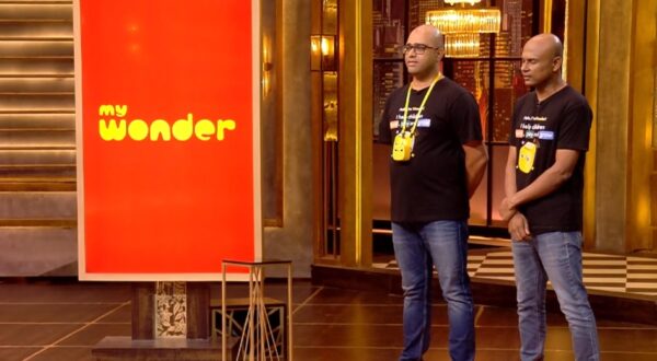 Shark Tank India Season 5 Episode 27 My Wonder founders showing Ai companion 