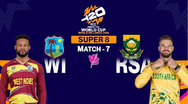 West Indies vs South Africa (Feb 26, 2026) Aiden Markram vs Shai Hope face off