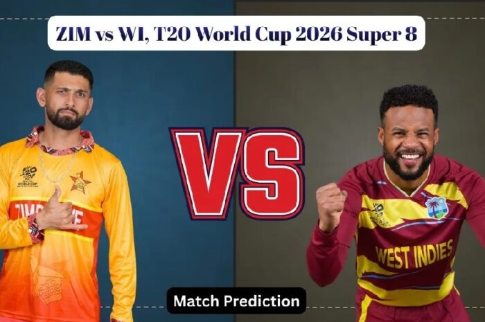 Zimbabwe vs West Indies (Feb 23, 2026) Super 8 Match: Pitch Report, Rain Forecast, Probable Playing XIs, and Winner Prediction