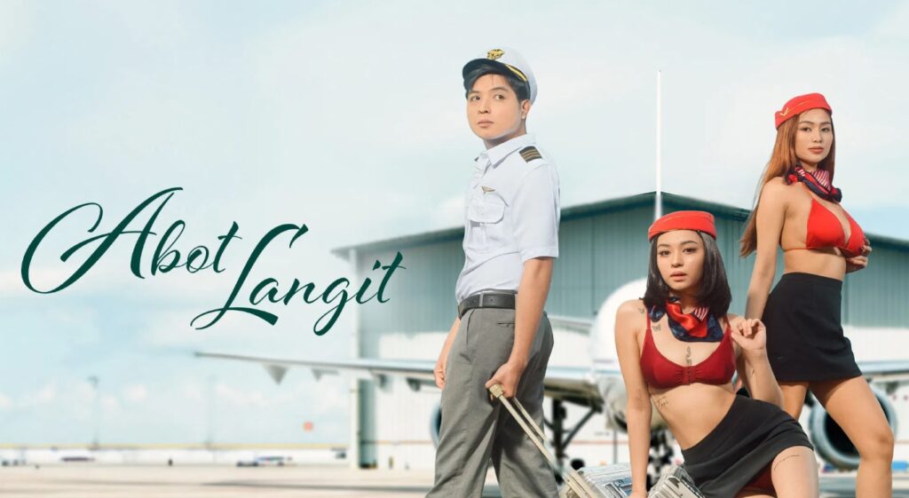 VMX Abot Langit (2026) Aliya Raymundo looking sexy in flight attendant clothes