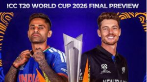 Read more about the article IND vs NZ T20 World Cup Final 2026: Ahmedabad Pitch Report, Playing XI Changes, Weather, and Win Prediction