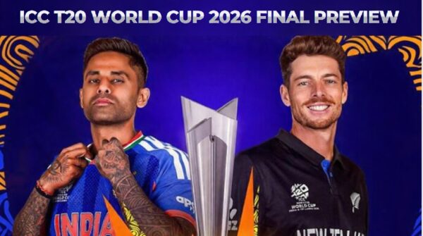 Read more about the article IND vs NZ T20 World Cup Final 2026: Ahmedabad Pitch Report, Playing XI Changes, Weather, and Win Prediction