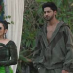 Baseer Ali standing alongside Sunny Leone on MTV Splitsvilla X6 Episode 42