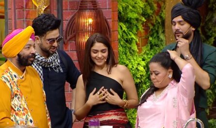 Laughter Chefs Season 3 Episode 40 Mrunal Thakur tasting dishe made by Elvish