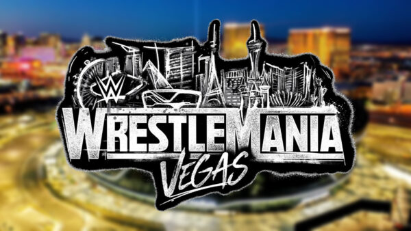 WrestleMania 42 Event Banner Logo for Ad