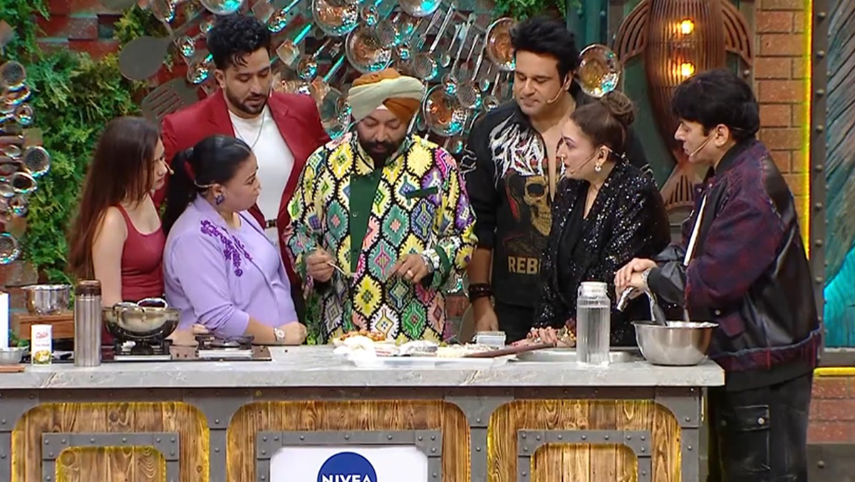 Laughter Chefs Season 3 Episode May 2, 2026 Chef Harpal tasting dish made by Aly and Jannat.