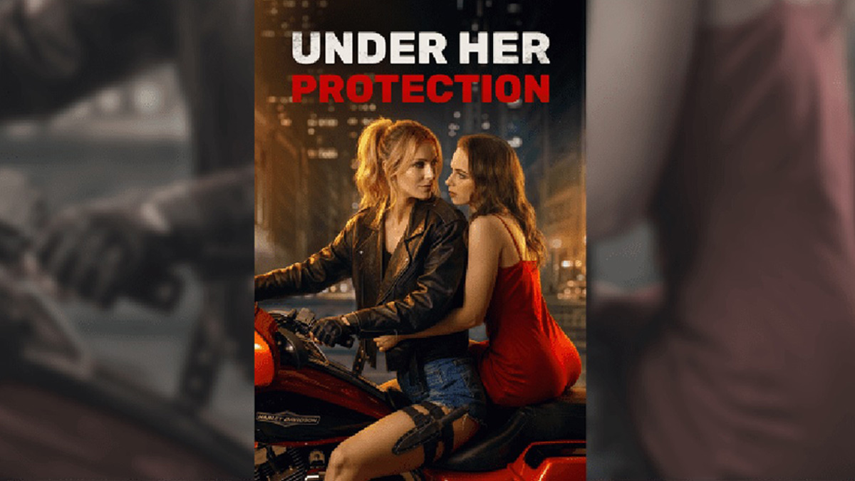 Under her Protection My Drama 2026 series Bodyguard and little girl on bike