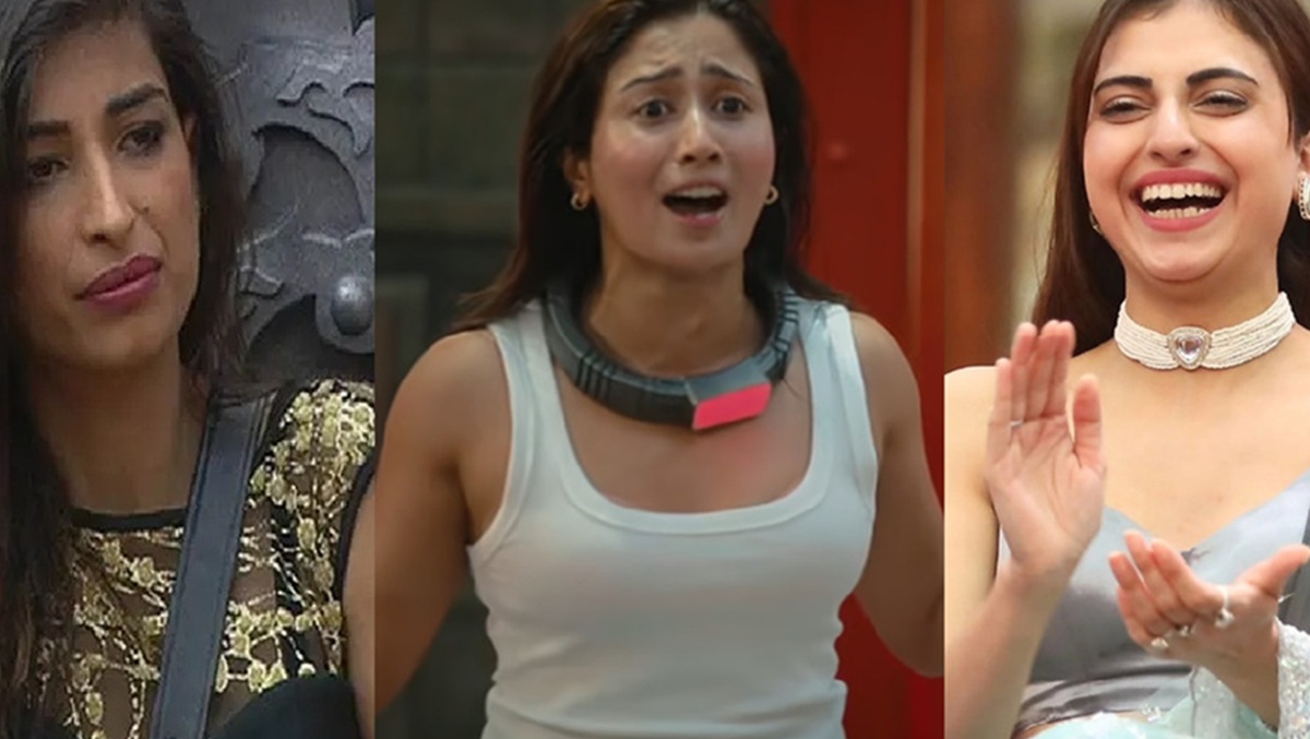 Evil Queen of Indian reality shows Priyanka Jagga, Shreya Kalra, and Farrhana Bhatt.