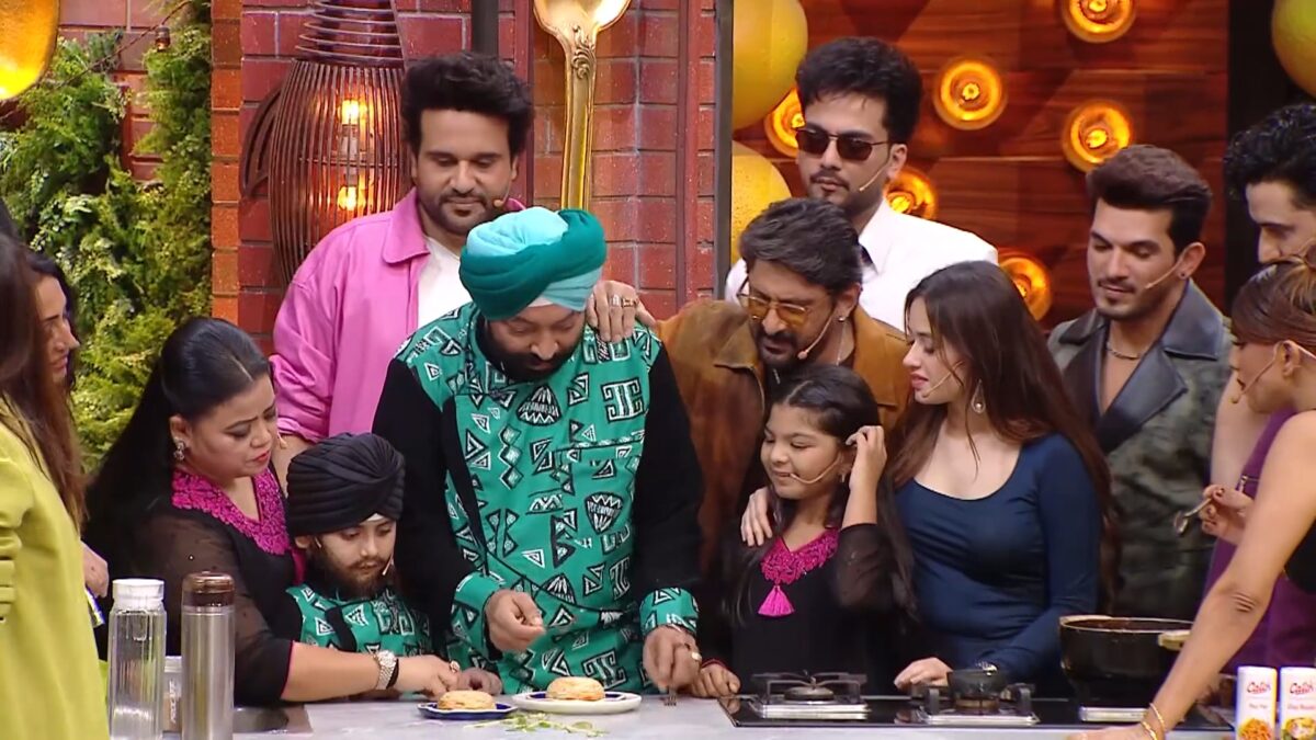 Chef Harpal tasting Spaghetti Bolognese cooked by Team Arshad on Laughter Chefs 3 Episode July 4, 2026.