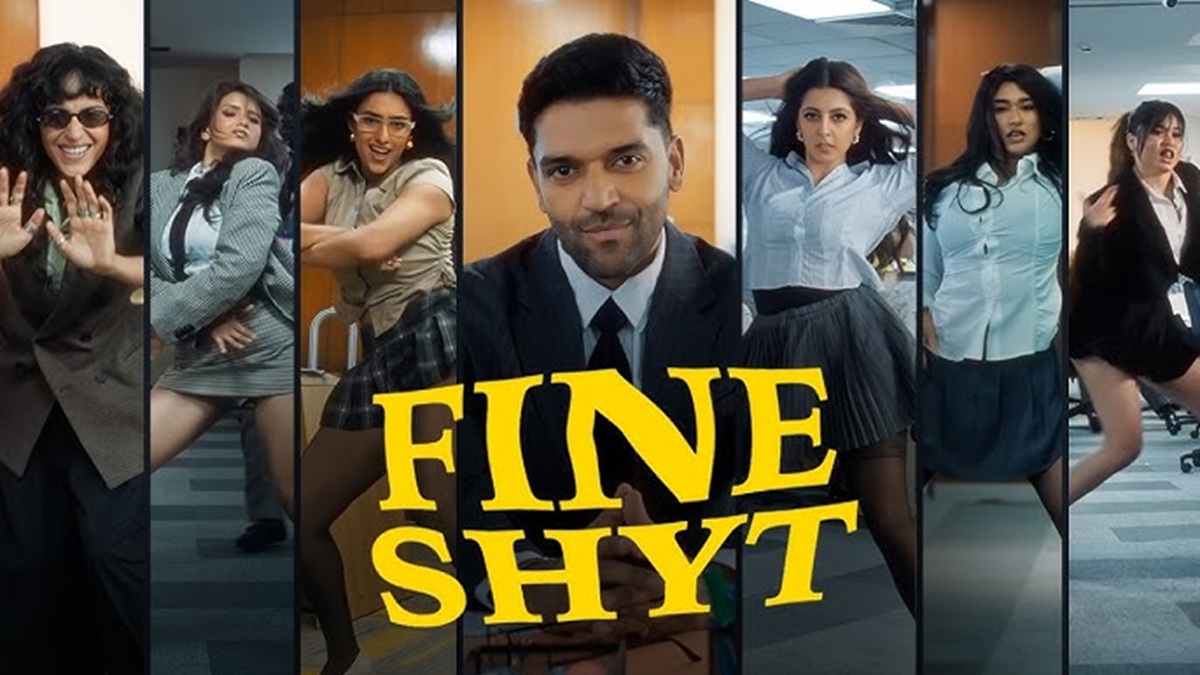 Guru Randhawa along with six beauties in Fine Shyt Music Video