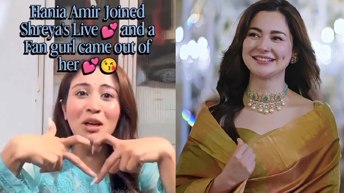 Shreya Kalra embarrassing behaviour when Hania Amir followed her on IG.