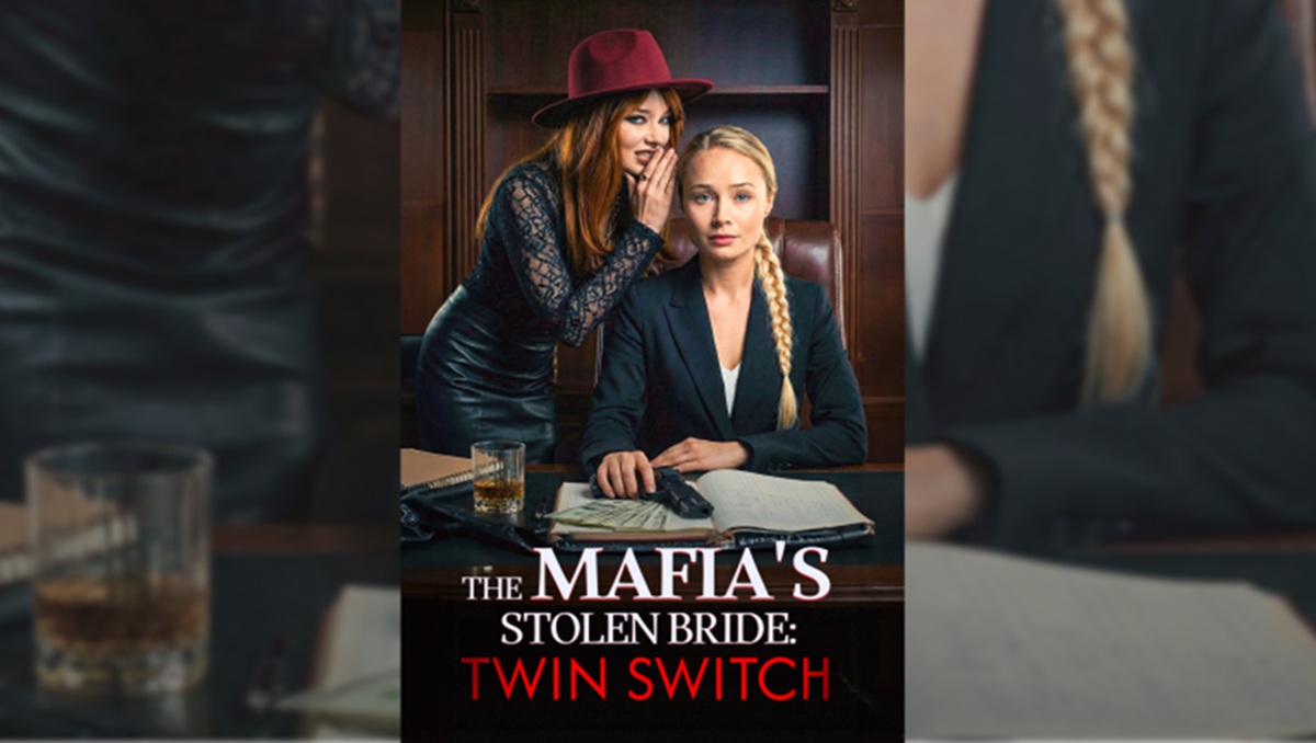 The Mafia's Stolen Bride Twin Switch My Drama app series Tetyana Baytalenko on poster.