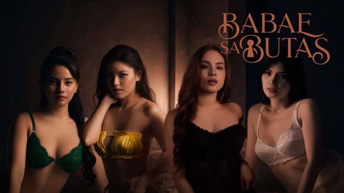 Varn Kaye, Arah Alonzo, Skye Gonzaga, and Karen Lopez in bra in Babae Sa Butas
