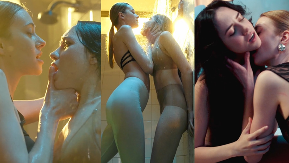 Jessica Sparrow dominating her Kitten Emily in naughty ways in Sharper Than Blade My Drama 2026 series
